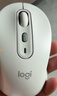 罗技（Logitech）M650 L 鼠标 无线蓝牙鼠标 对称鼠标 白色 带Logi Bolt USB接收器 实拍图