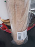 拜杰防油纸卷口杯马芬杯牛皮纸蛋糕纸杯托烘焙辅食模具工具100只露营 实拍图