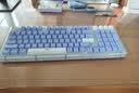 罗技（Logitech）ALTO KEYS K98M 琥珀系列 AI客制化无线机械键盘 热插拔大理石轴 蓝紫色 98键 实拍图