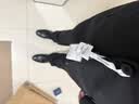 报喜鸟西服套装男装【澳洲羊毛/人生第一套】商务正装通勤西装西裤套装 E款 （黑色84.4%羊毛） 48 B(175/100) /请备注腰围或裤子 实拍图