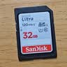 闪迪（SanDisk）原装SD卡适用于佳能松下富士索尼CCD相机用内存卡大卡1gb/2/4/8/16/32/64/128/256GB存储卡读卡器 闪迪SD卡32GB 银卡80MB/S 非全新 官方标配 实拍图