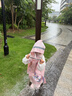 牧萌儿童雨衣男女童幼儿园小童宝宝全身防水男孩雨披 糖果独角兽 M 实拍图