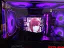 LIANLI联力 隐流二代 OLED曲面屏 一体式360水冷CPU散热器 磁吸式2K 60Hz 内置3D视觉特效 隐流2代360 隐流2代360 OLED 曲面屏无风扇版黑色 实拍图