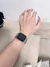 JINGZ品牌原装适用苹果手表s11表带金属apple watch s10磁吸iwatch s9小蛮腰8硅胶女士款不锈钢se夏通勤 新款小蛮腰【星光粉】实心不锈钢 · 液态硅胶 适用iwatch S11/S10【42MM表盘】 实拍图