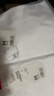 京东京造百万热销男士t恤短袖女夏季新款40支新疆棉舒适休闲打底衫白色M 实拍图