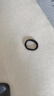 【强拉不断】高弹力耐用ins马尾无接缝皮筋扎头发简约发圈头绳 黑色60根 实拍图