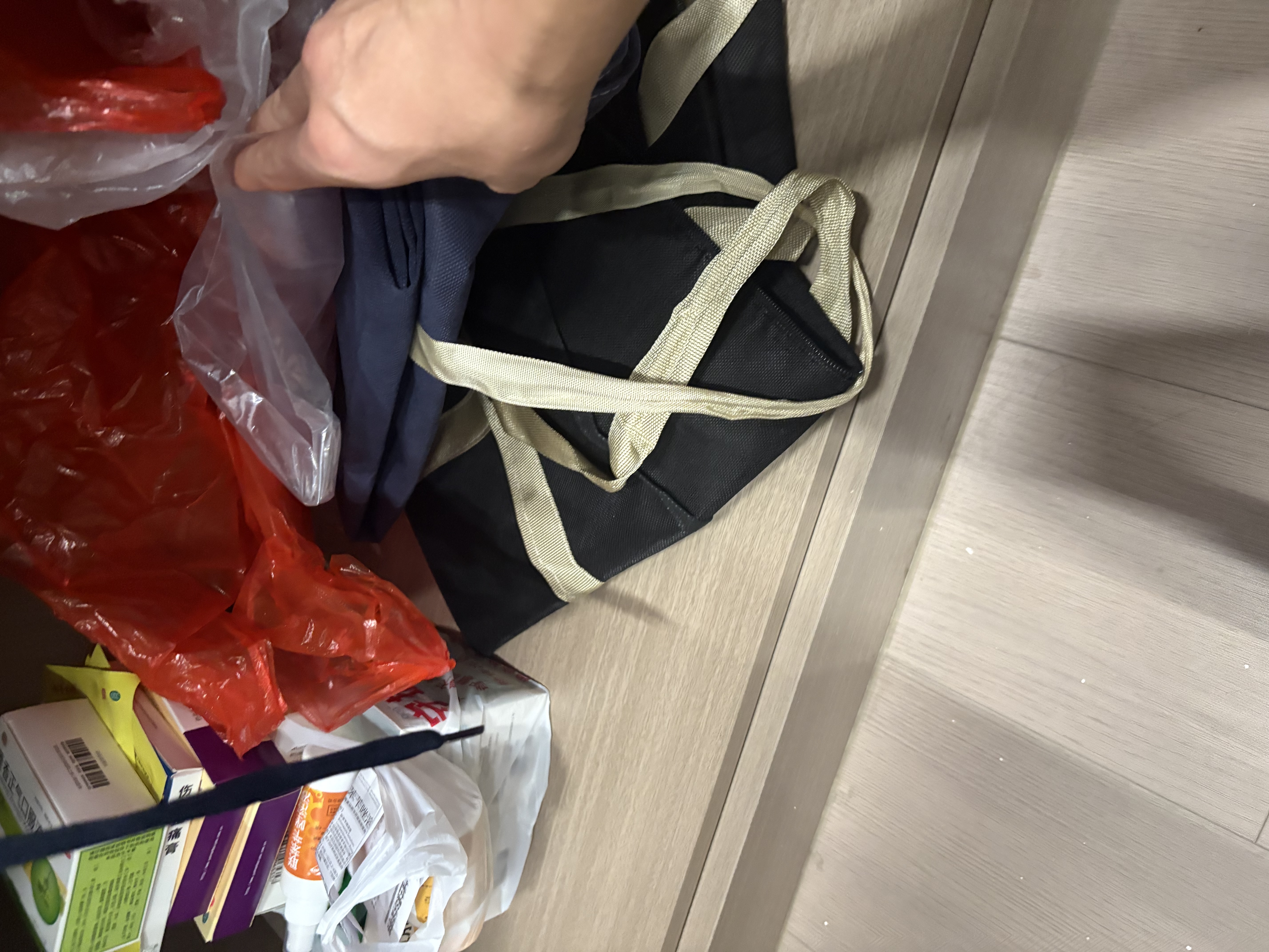 辛丛被子收纳袋衣物棉被专用搬家打包袋大号加厚牛津布学生宿舍整理袋 蓝色-特大号1个装【约装48~60斤棉被】 加固加厚 实拍图