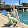 回力运动速干裤女夏季薄款2026最新款大码胖mm冰丝束脚休闲裤舒适裤子 实拍图