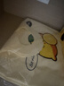 优奥手提打包袋25只30*39cm加厚包装塑料袋礼品袋购物袋米黄 实拍图
