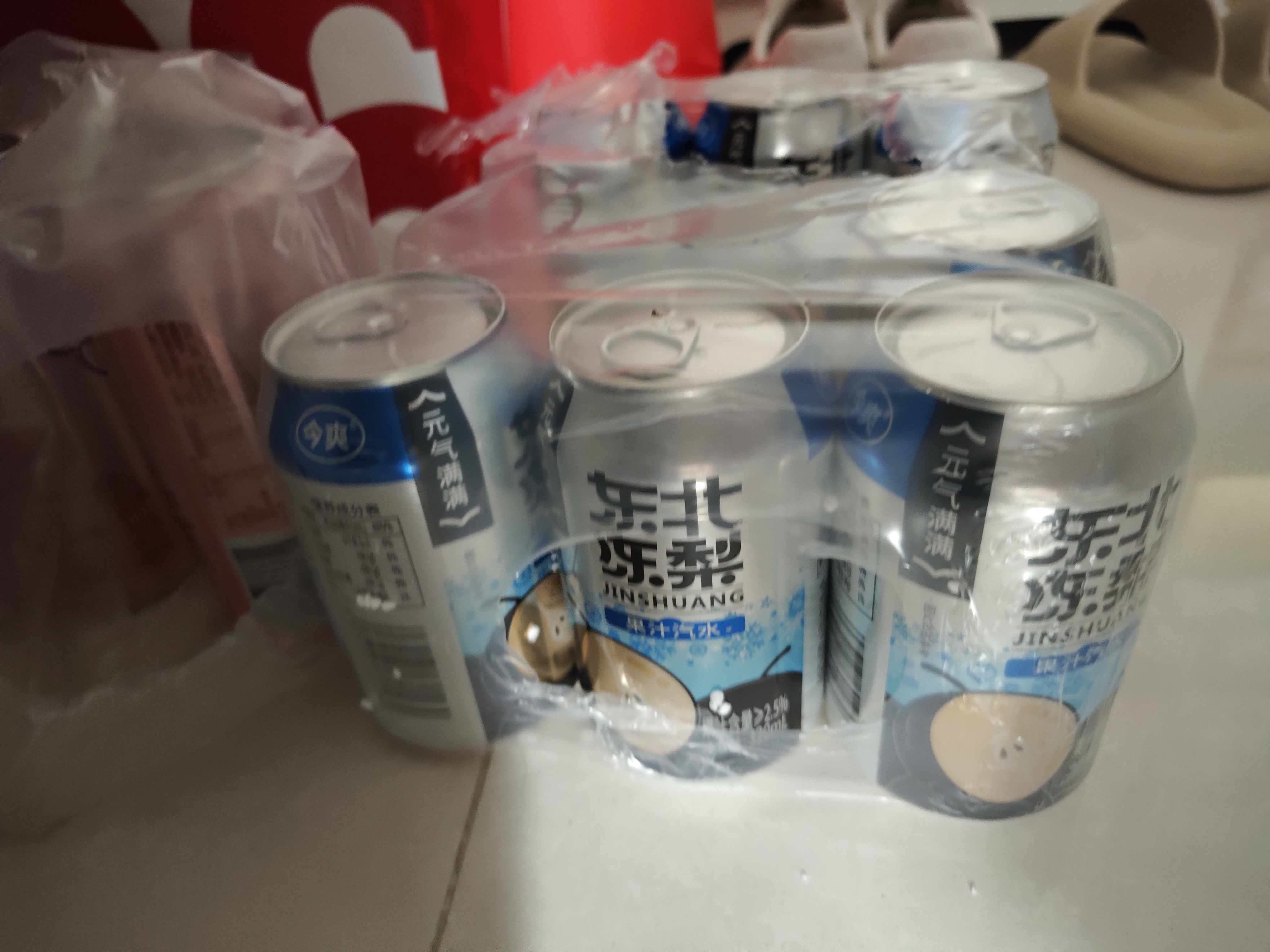 魏尔夫东北冻梨汽水果汁320ml*12罐怀旧果味老汽水冻梨饮料整箱商用批发 实拍图