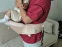 ERGObaby进口二狗婴儿腰凳全阶段外出坐垫通风透气背带省力抱婴带Alta粉色 实拍图