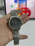 天梭（TISSOT）【官方授权店】 瑞士手表 力洛克系列1853时尚商务全自动机械男表 黑盘钢带T006.407.11.053.00 实拍图