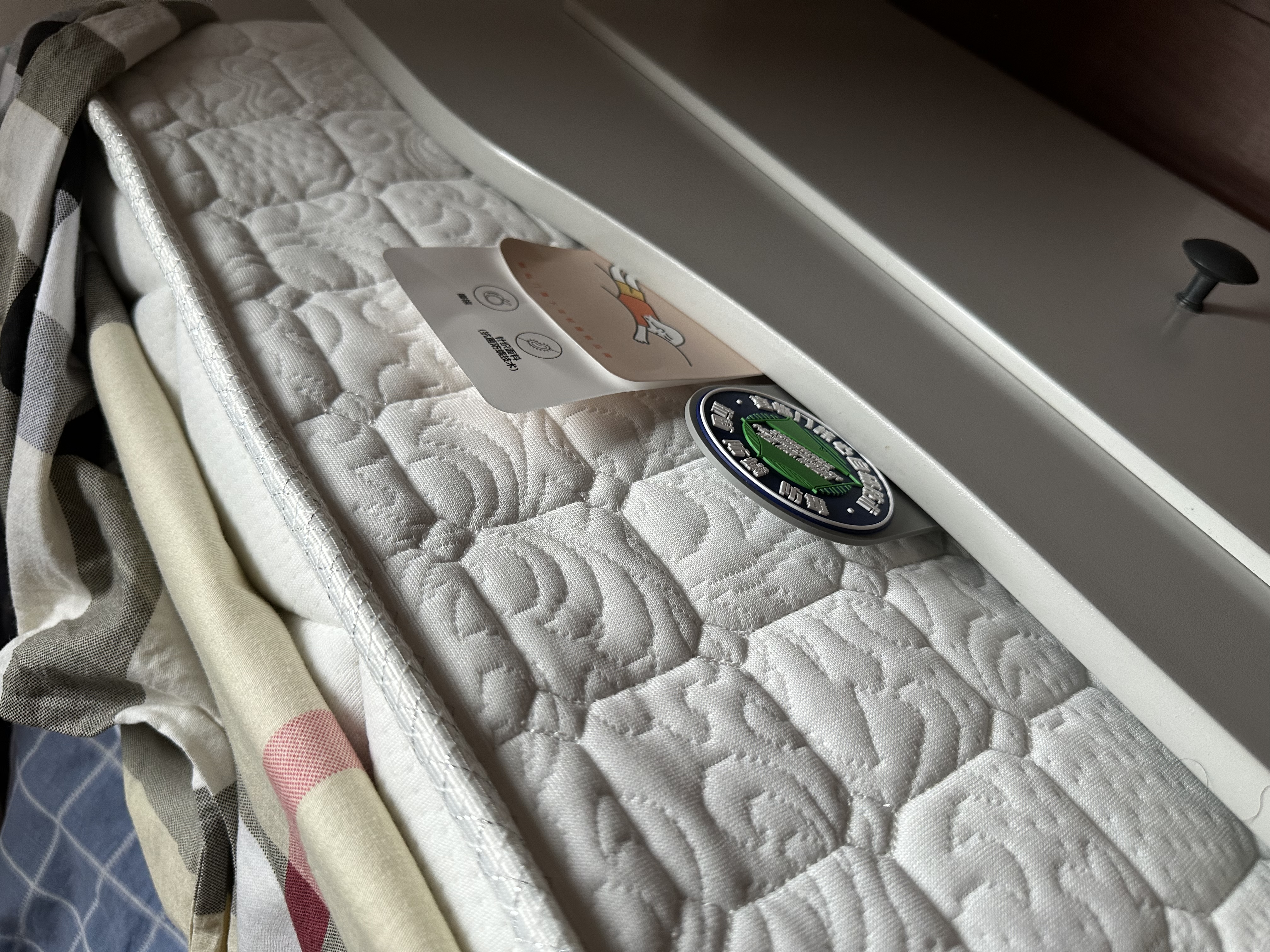 喜临门床垫城市爱情大白垫乳胶椰棕床垫独袋弹簧海绵垫子床架软硬两用 乳胶+独袋+椰棕(厚21cm) 1.5*2米 实拍图