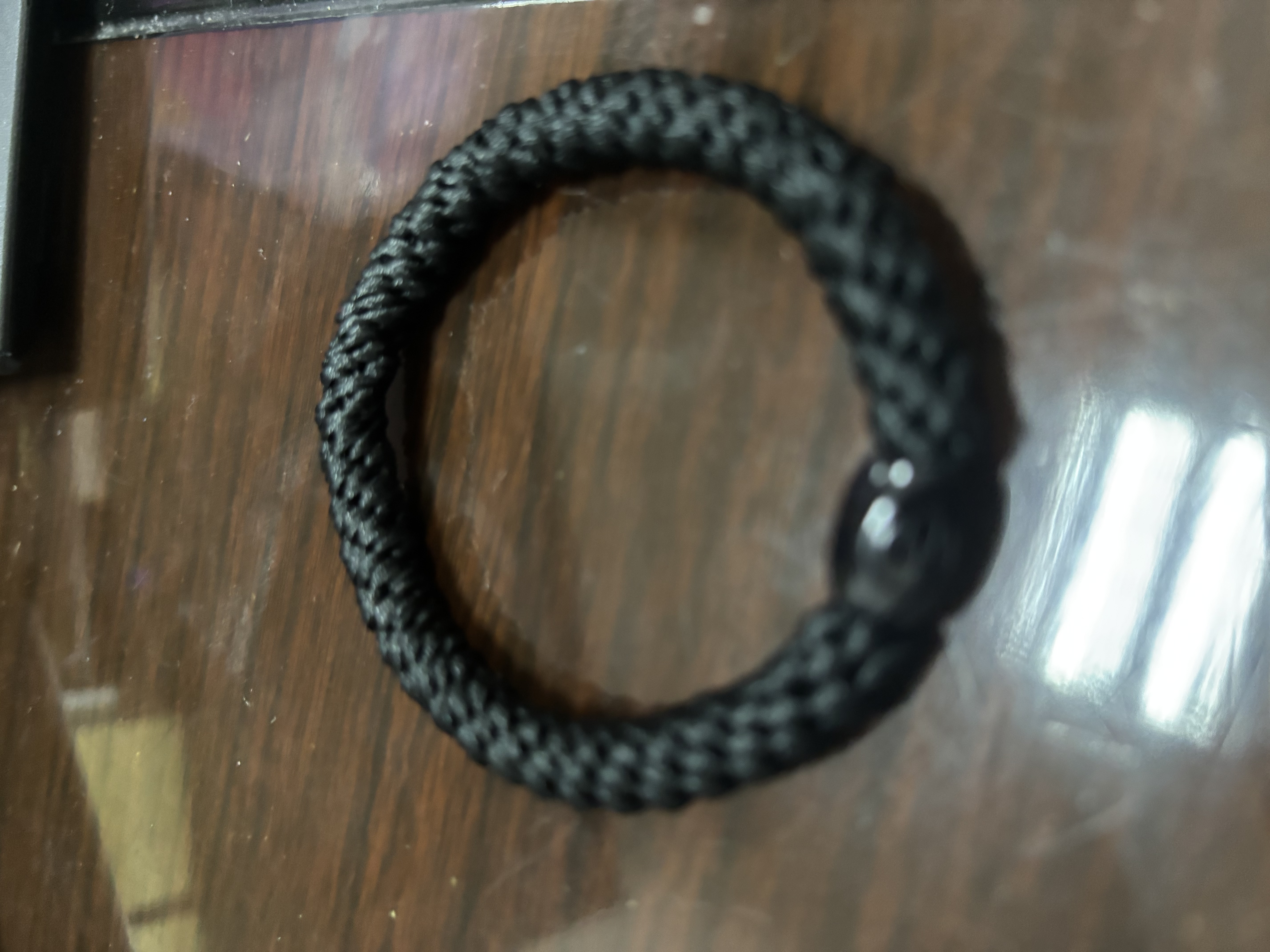 依慧达（Evita Peroni ）【明星同款】粗款头绳高弹皮筋发圈高马尾发绳发饰 经典黑(6根装) 实拍图