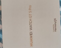 HUAWEIGT 5 Pro 国家补贴500元 陶瓷白42mm华为智能手表玄玑感知系统纳米微晶陶瓷 实拍图
