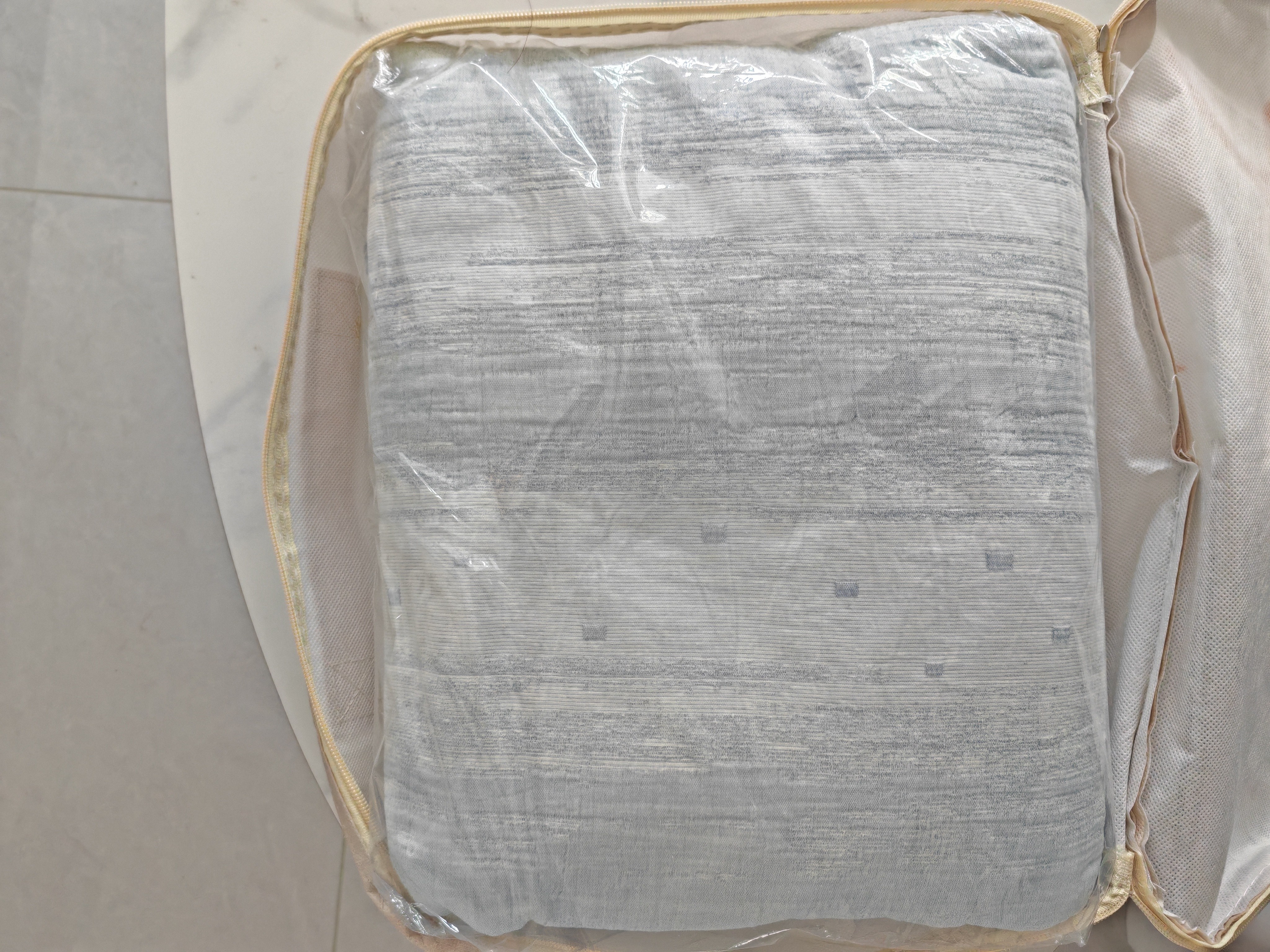 无印良品三层纱全棉四件套 100%纯棉1.5/1.8米床单 双人轻奢高级被套200*230cm 实拍图