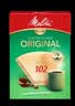 MELITTA【多件折扣】德国进口食品级手冲咖啡滤纸原木滤袋全系列环保安全 【80片1至4杯】102醇香适配102滤杯-买5盒送滤纸收纳袋 实拍图