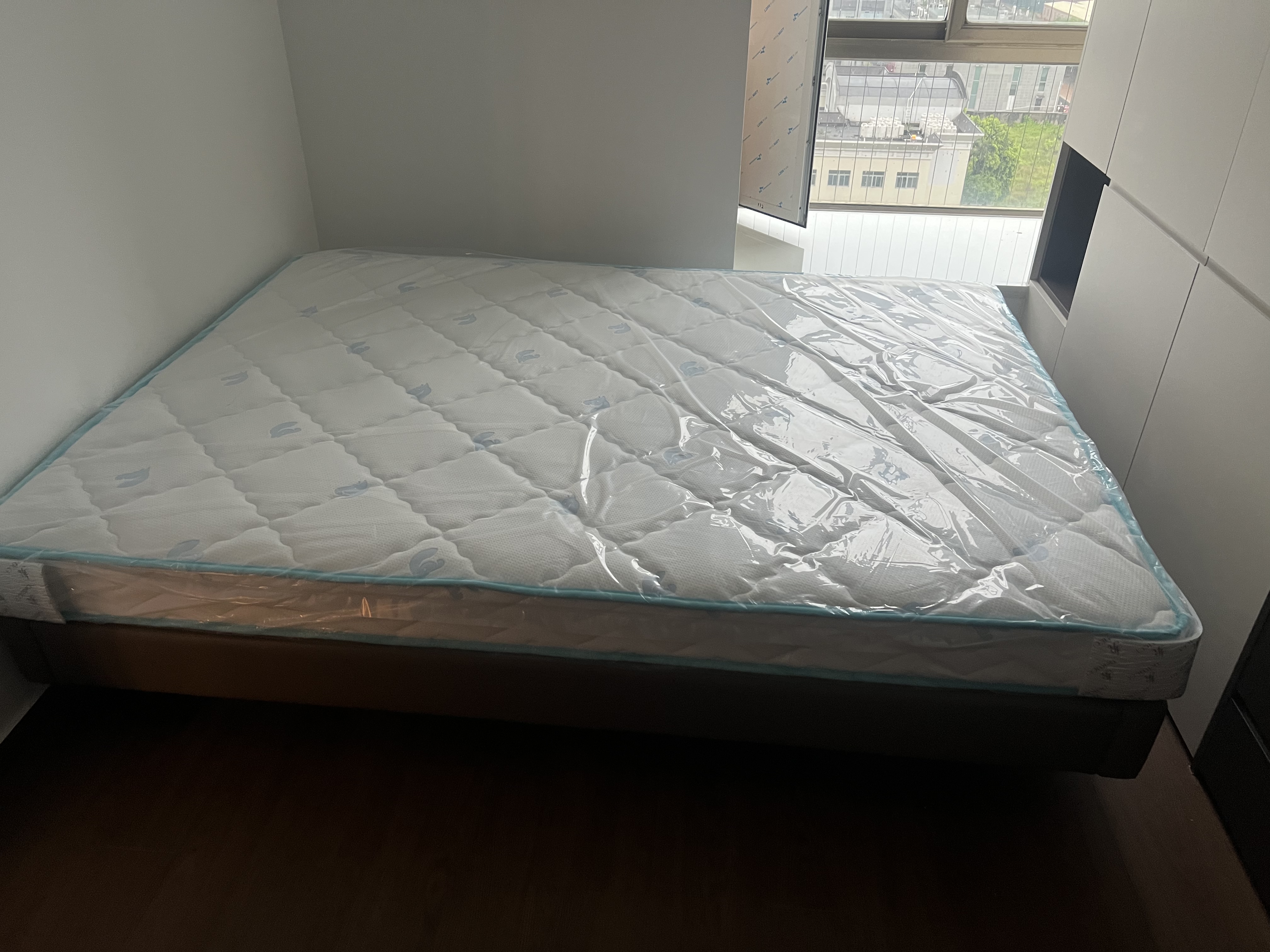 慕思（de RUCCI）乳胶床垫整网弹簧护脊儿童床垫软双面可用 有氧睡1.5*2米软硬适中 实拍图