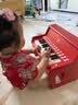 Hape(德国)儿童音乐玩具电钢琴木质多功能钢琴红色女孩生日礼物E0628 实拍图