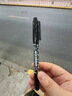 斑马牌（ZEBRA）YYTS5黑色油性记号笔粗细双头速干笔学生美术绘图画勾线签字笔高颜值办公文具 1支 实拍图