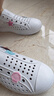 Skechers斯凯奇童鞋一脚蹬包头凉鞋春夏季女中童洞洞鞋308310L 实拍图