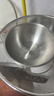 三四钢®不锈钢沥水篮304淘米神器洗菜盆沥水盆筛漏盆食品级淘米水果盆 沥水篮：25cm 1个 符合新国标GB检测 实拍图