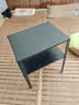 宜家（IKEA）KNARREVIK科纳列维克收纳床边桌家用落地搁架床头置物架 黑色 实拍图