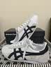 Onitsuka Tiger鬼塚虎男鞋 慢跑鞋透气轻便男女款运动休闲鞋RUNSPARK 白色/黑色（1183B480-105） 38 实拍图