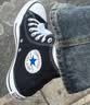 匡威（Converse）男女 ALL STAR常青款 高帮帆布情侣休闲鞋 101010 36码US3.5 实拍图