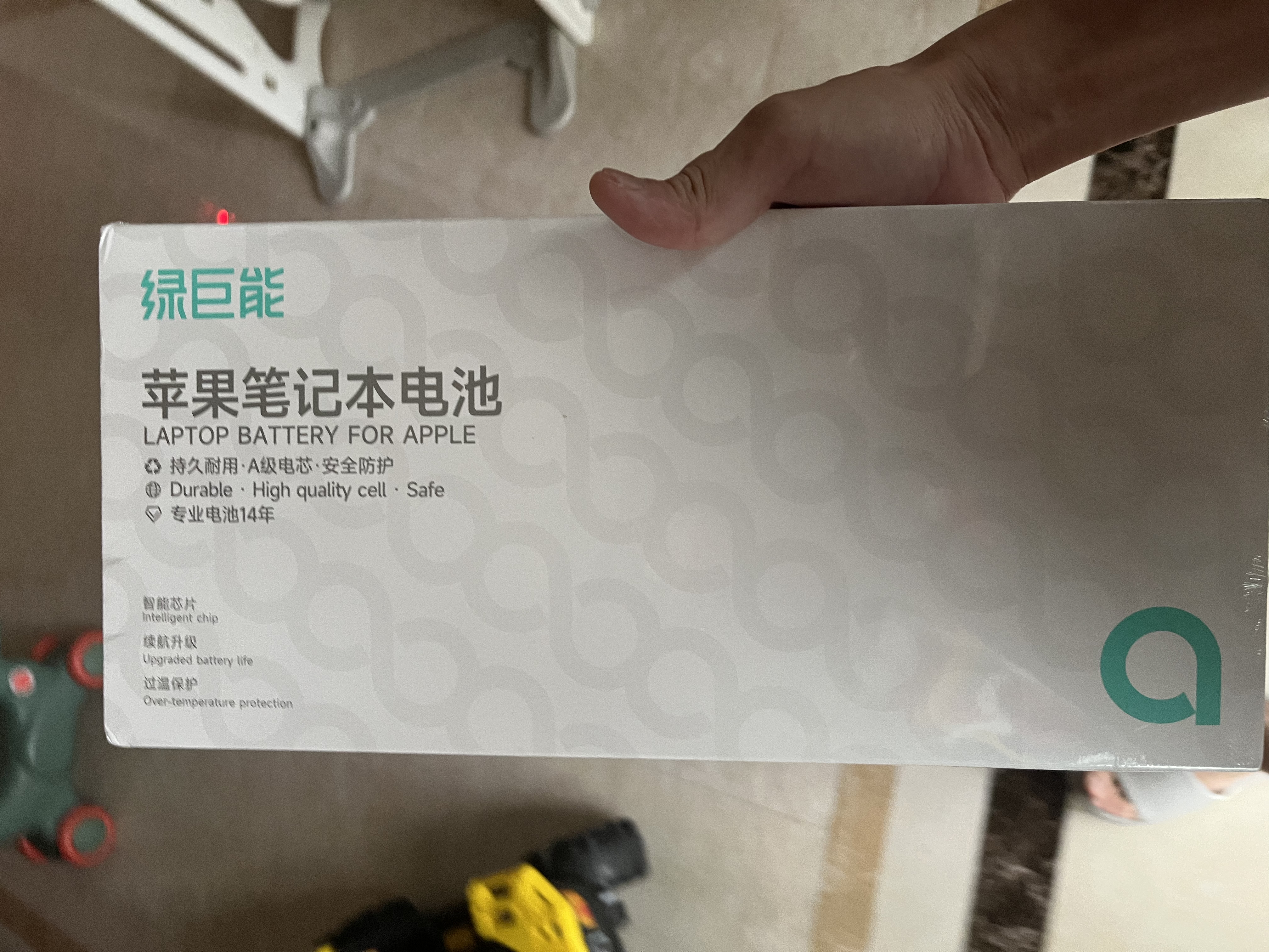 绿巨能（llano）适用苹果笔记本电池 MacBook Air A1932 A2179（2018-2020款）A1965电脑电池 实拍图
