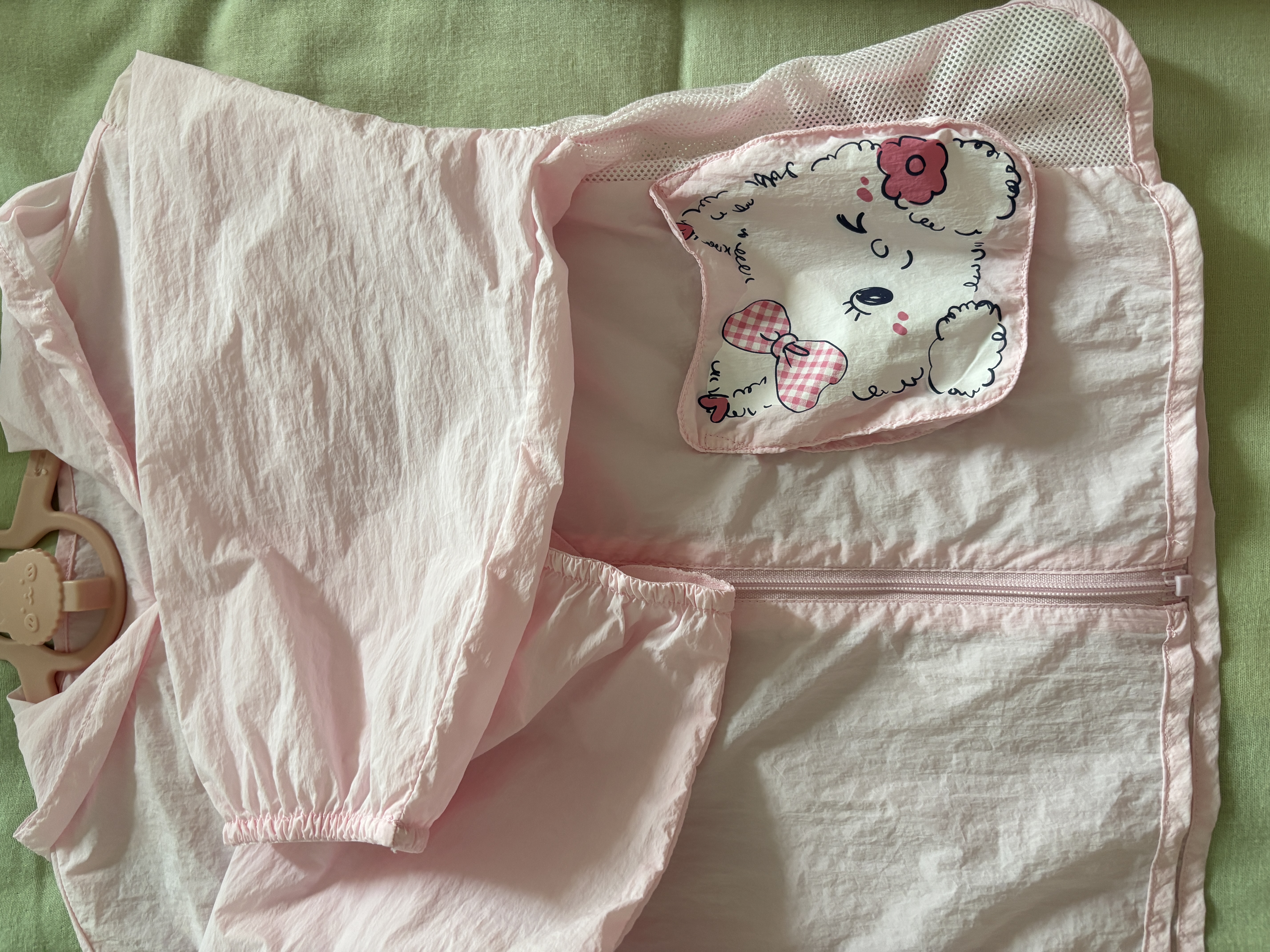 巴拉巴拉童装儿童防晒衣2026夏装婴儿衣服男童女童宝宝上衣连帽外套凉感萌 实拍图