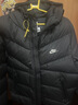 耐克NIKE男冬季短款连帽羽绒服 运动防寒外套 WR系列FB8178-010黑XL 实拍图
