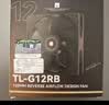 利民（thermalright）TL-C12C EXTREM 黑色12cm机箱风压扇 双滚珠轴承 4PIN串接PWM接头 1850转速 实拍图