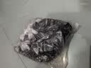 新吉星手套劳保耐磨工作PU涂指涂掌尼龙涂胶透气防滑涂层薄款夏季防晒女 黑色涂指手套（96双） M 实拍图