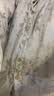 婧麒（JOYNCLEON）月子服夏薄款竹棉孕妇睡衣产后哺乳待产胸垫家居服 蓝L Jyz157092 实拍图