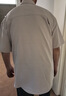 JEANSWEST LIFE真维斯短袖衬衣男款夏日冰丝凉感翻领上衣男青少年高级感男士外套 实拍图