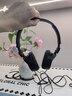 索尼（SONY） MDR-ZX110AP 头戴式有线耳机3.5mm接口 时尚穿搭 带麦可通话英语学习考试办公笔记本电脑手机适用 黑色 实拍图