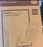 得力（deli）电话机座机 固定电话 办公家用  免提通话 大字按键 来电显示  33490黑 实拍图