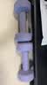 Keep哑铃女士健身家用彩色浸塑环保手铃亚铃全身塑形紫灰色3kg*2 实拍图