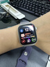 Apple/苹果 Watch S11 智能手表GPS款42毫米银色铝金属表壳雾紫色运动型表带S/M MEUT4CH/B 实拍图
