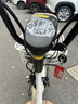 飞鸽电动自行车 E75Plus2026款新国标电动车长续航80KM铅酸电池48V21Ah智能家用电瓶车可上牌漫步白 实拍图