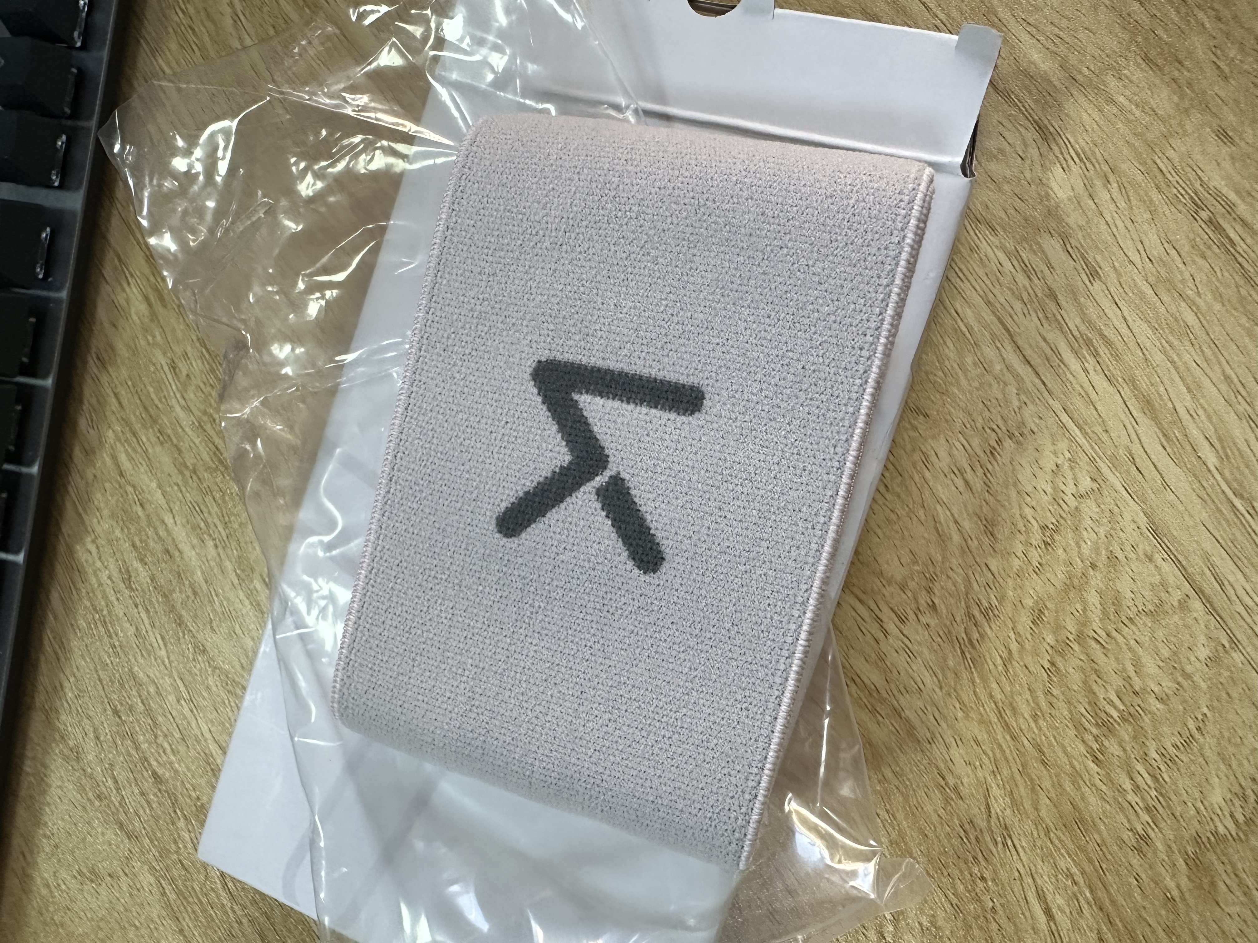 Keep针织翘臀圈健身弹力带环高阶练臀120磅不卷边防滑弹性升级蜜桃粉M 实拍图