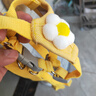 嬉皮狗小狗狗牵引绳背心式遛狗绳子小型犬胸背带狗链子 S码 建议1-6斤 实拍图