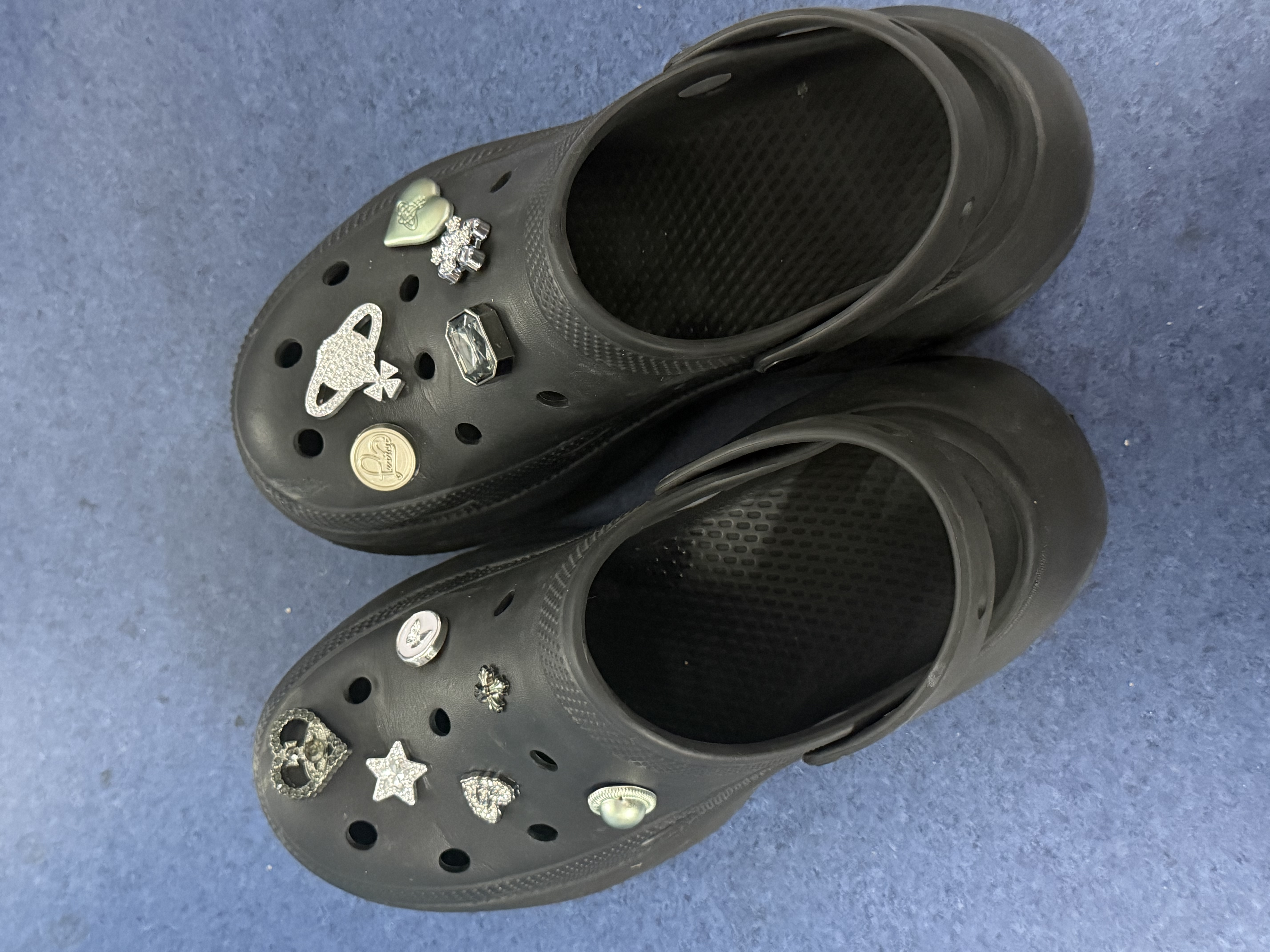 范爷家洞洞鞋配饰适配crocs卡骆驰鞋花鞋扣11个装金属装饰diy配件卡扣 实拍图
