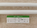未来式免打孔伸缩晾衣杆衣柜挂衣杆窗帘杆不锈钢晾衣架浴帘杆白75-120 实拍图
