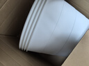 宜家（IKEA）芬尼斯无盖垃圾桶家用办公室大容量卫生间懒人角落桶纸篓日杂 白色10公升 实拍图
