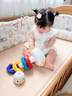 MKBIBI叠叠乐玩具萌鸭不倒翁0-1岁婴幼儿童套圈玩具 实拍图