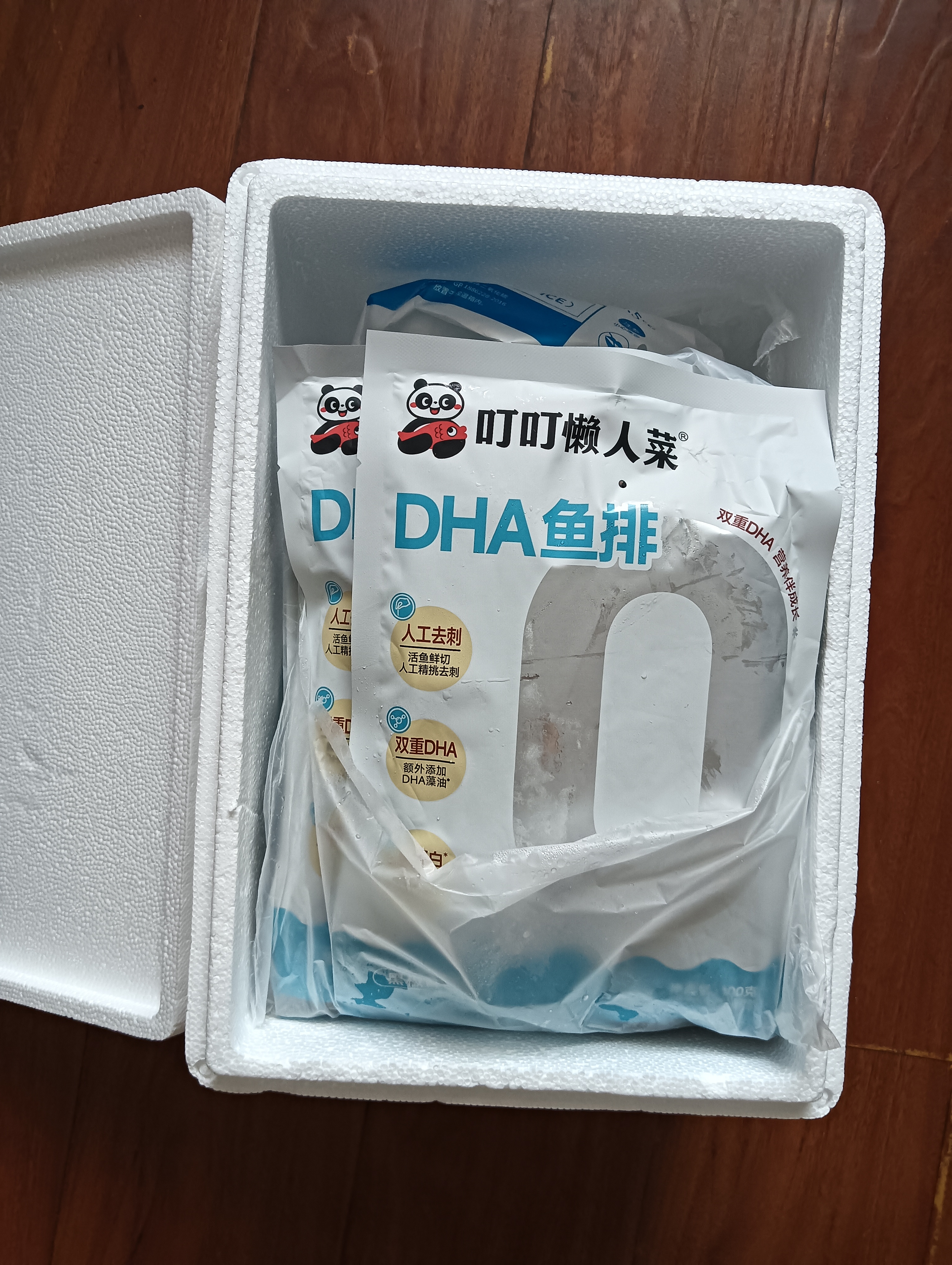 叮叮懒人菜黑椒鱼排100g*5 独立小袋  去刺工艺罗非鱼低脂高蛋白早餐 实拍图