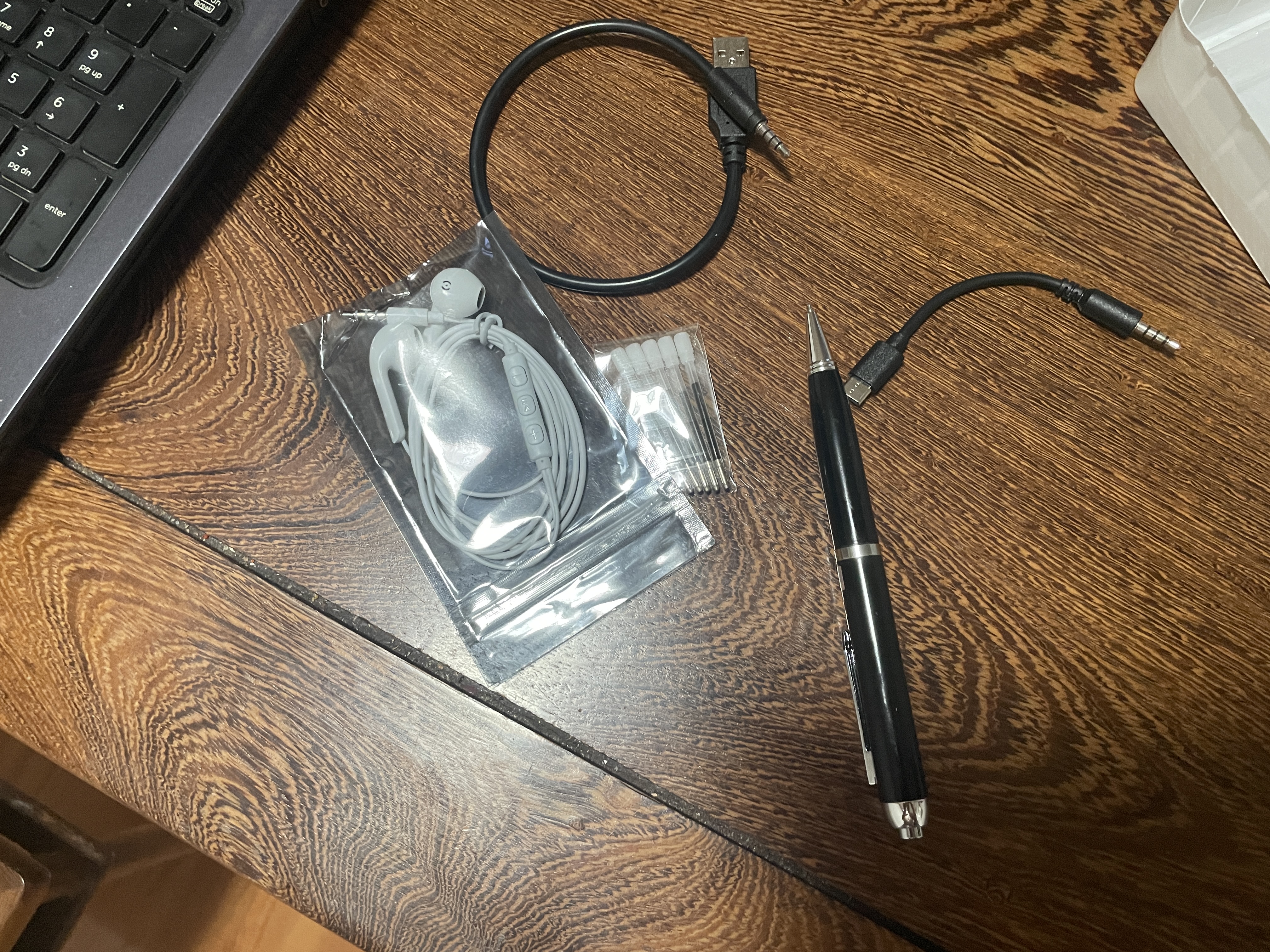 JNN录音笔X90 8G智能录音器笔形 专业高清降噪 免费语音转文字 学习培训商务会议采访速记 黑色 实拍图