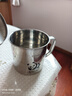 欧乐多（Olodo）抗菌316不锈钢茶杯茶水分离水杯大容量泡茶缸带盖办公室老式口杯 316抗菌杯【1100ML】升级5A镜面 实拍图